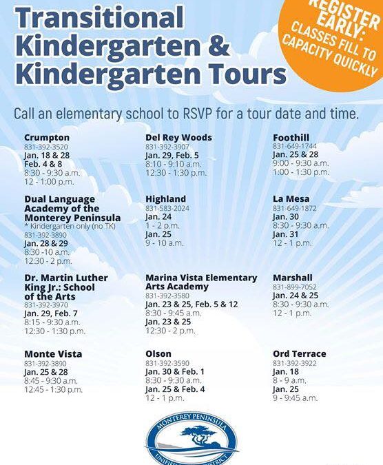 Kindergarten Tours!