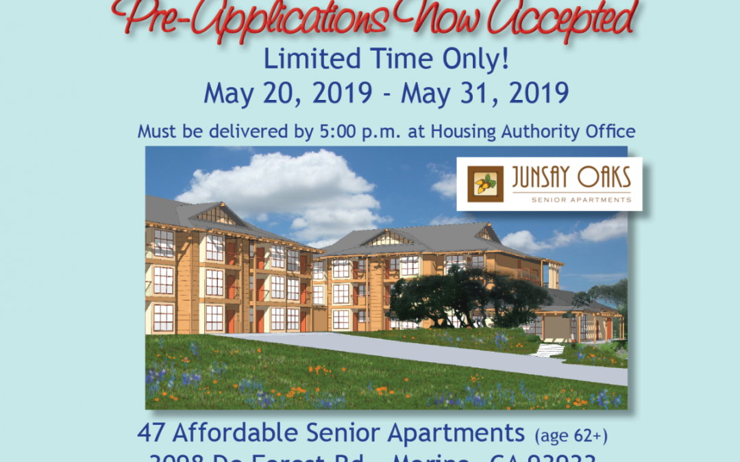 Apply Now for Junsay Oaks Senior Apartments