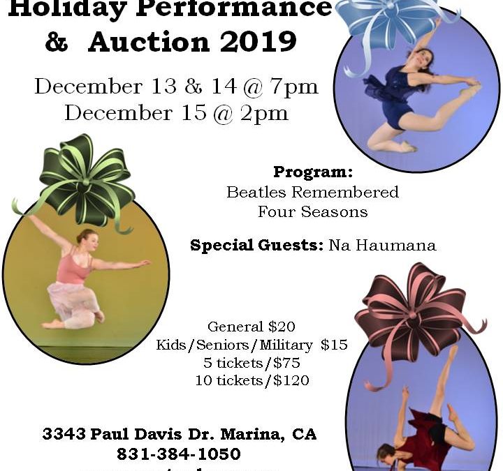 SpectorDance School Holiday Performance and Silent Auction
